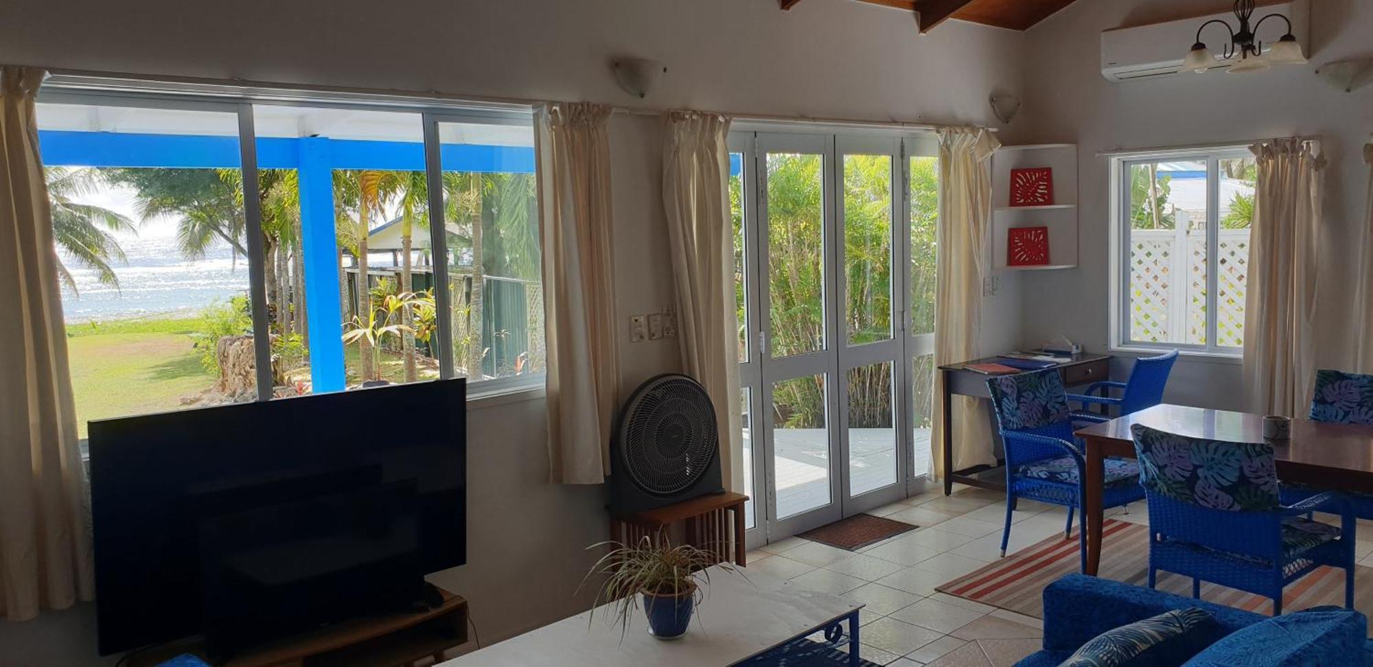 Are Tamareni 2Br Beach Cottage Or River Studio 아바루아 객실 사진