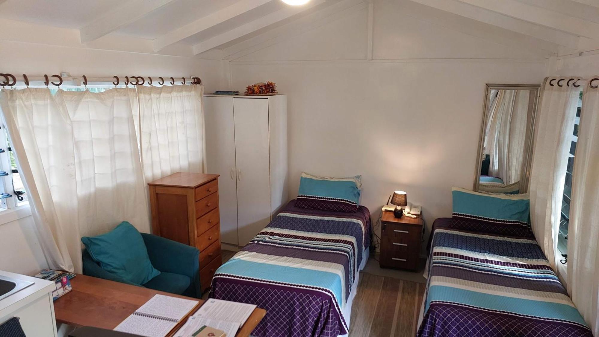 Are Tamareni 2Br Beach Cottage Or River Studio 아바루아 객실 사진